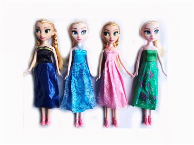 9 INCH ICE AND SNOW BARBIE DOLL - OBL875331