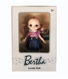 6-INCH JOINT FASHION REAL EYE DOLL - OBL875373