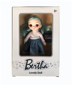 6-INCH JOINT FASHION REAL EYE DOLL - OBL875374