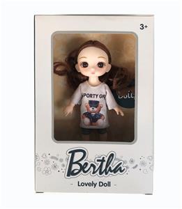 6-INCH JOINT FASHION REAL EYE DOLL - OBL875378