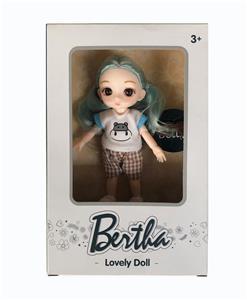6-INCH JOINT FASHION REAL EYE DOLL - OBL875381