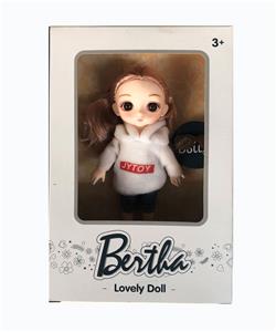 6 INCH JOINT FASHION REAL EYE DOLL - OBL875382