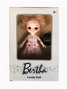 6-INCH JOINT FASHION REAL EYE DOLL - OBL875384