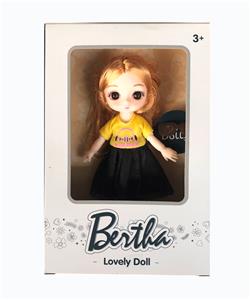 6-INCH JOINT FASHION REAL EYE DOLL - OBL875393