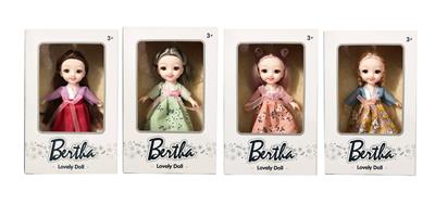 6-INCH JOINT FASHION REAL EYE KOREAN DOLL - OBL875396