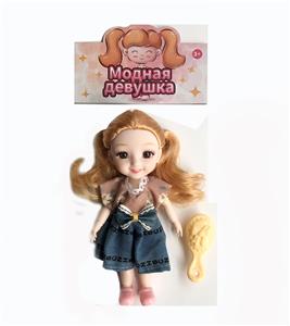 6-INCH JOINT FASHION REAL EYE DOLL - OBL875401