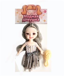 6-INCH JOINT FASHION REAL EYE DOLL - OBL875402