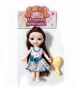 6-INCH JOINT FASHION REAL EYE DOLL - OBL875412