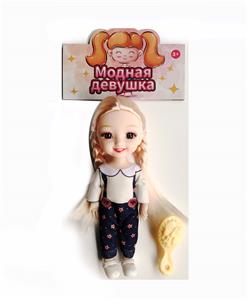 6-INCH JOINT FASHION REAL EYE DOLL - OBL875418