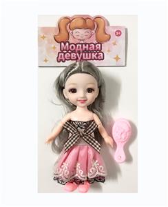 6-INCH JOINT FASHION REAL EYE DOLL - OBL875419