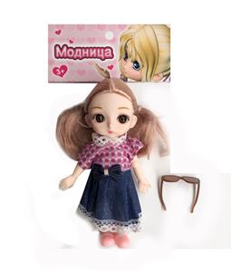 6-INCH JOINT FASHION REAL EYE DOLL - OBL875428