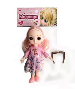 6-INCH JOINT FASHION REAL EYE DOLL - OBL875430