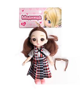 6-INCH JOINT FASHION REAL EYE DOLL - OBL875431