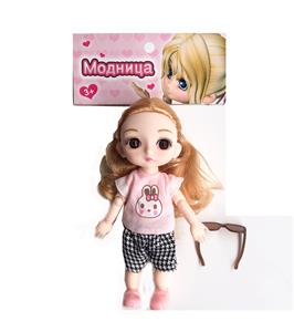 6-INCH JOINT FASHION REAL EYE DOLL - OBL875435