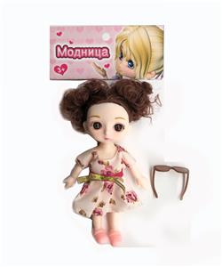 6-INCH JOINT FASHION REAL EYE DOLL - OBL875438