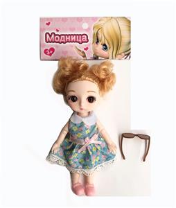 6-INCH JOINT FASHION REAL EYE DOLL - OBL875440