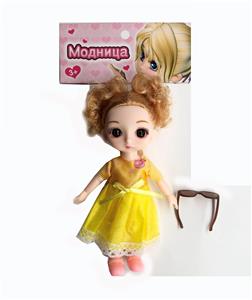6-INCH JOINT FASHION REAL EYE DOLL - OBL875444