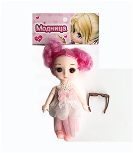 6-INCH JOINT FASHION REAL EYE DOLL - OBL875445