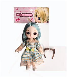 6-INCH JOINT FASHION REAL EYE DOLL - OBL875447