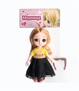 6-INCH JOINT FASHION REAL EYE DOLL - OBL875448