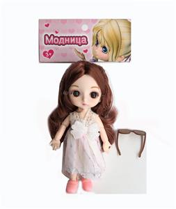 6-INCH JOINT FASHION REAL EYE DOLL - OBL875449