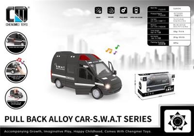 BACK FORCE DOOR ALLOY CAR - SPECIAL POLICE SERIES 1 - OBL875464