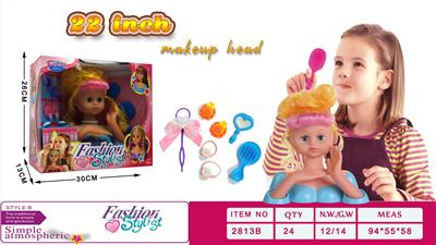 22 inch Meitong half body makeup head - OBL876221
