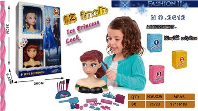 SNOW PRINCESS MAKEUP HEAD - OBL876247