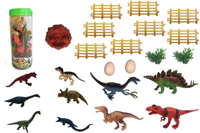 3-6 INCH DINOSAUR 23PCS - OBL876368