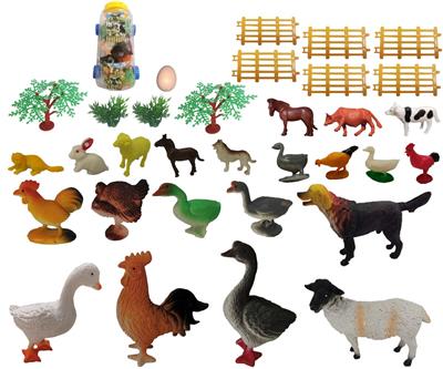 3-6 INCH POULTRY, 32PCS - OBL876377