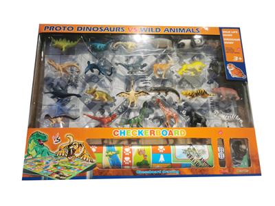 4寸恐龙动物棋盘 - OBL876452