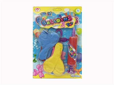 16 12 INCH HEART-SHAPED BALLOONS WITH PUMP - OBL876724