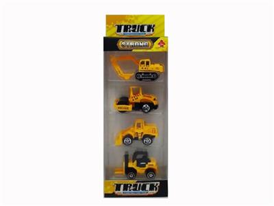 ALLOY ENGINEERING VEHICLE (4 PIECES) - OBL876952