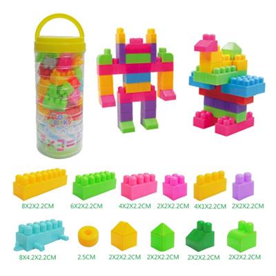 MEDIUM PARTICLE BUILDING BLOCKS ROUND BOTTLE TANK 60PCS - OBL877030