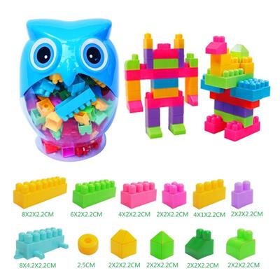 MEDIUM PARTICLE BUILDING BLOCKS OWL CAN 200PCS - OBL877032