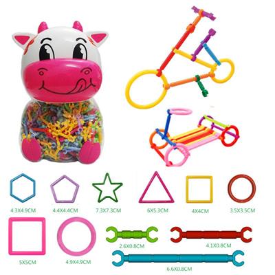 COW CAN 350PCS IN SMART STICK BUILDING BLOCKS - OBL877034