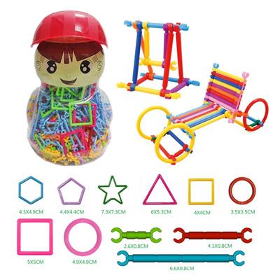 SMART STICK BUILDING BLOCK CAN 800PCS FOR BOYS AND GIRLS - OBL877036