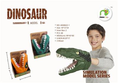 DINOSAUR HEAD GLOVES - OBL877260
