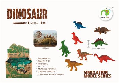 MINI DINOSAUR WITH 3D CARD - OBL877271