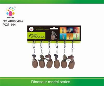 DINOSAUR EGG WITH KEY CHAIN - OBL877280