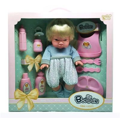 12 INCH FULL ENAMEL SHORT HAIR DOLL - OBL877363