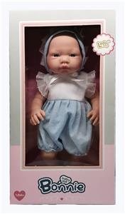 16 INCH FULL ENAMEL BABY 2-PIECE SUIT DOLL - OBL877378