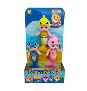 THREE 7-INCH BABY SHARKS - OBL877625