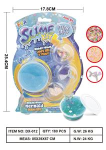 MERMAID THEME DIY CRYSTAL MUD SLEM - OBL877653