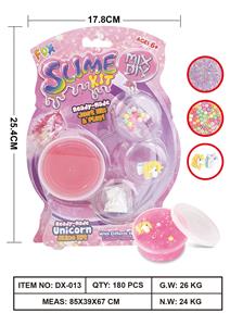 UNICORN THEME DIY CRYSTAL MUD SLEM - OBL877655