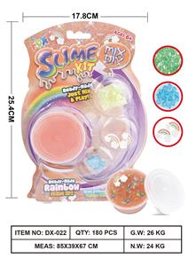 RAINBOW-THEMED DIY CRYSTAL MUD SLEM - OBL877664