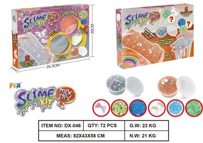 TWO-IN-ONE DIY CRYSTAL MUD SLEM - OBL877672
