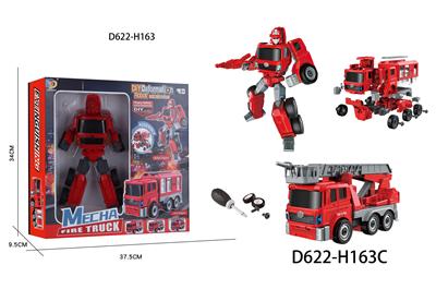 DIY ASSEMBLY DEFORMED FIRE ENGINE - OBL877685