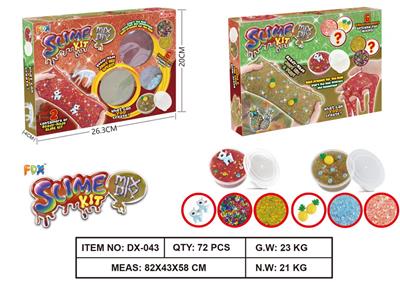 TWO-IN-ONE DIY CRYSTAL MUD SLEM - OBL877698