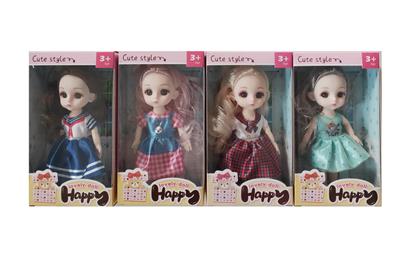 6-INCH JOINT HANDS AND FEET BODY LITTLE GIRL - OBL877861